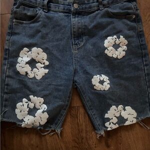 Denim Tears X Levi Jean shorts